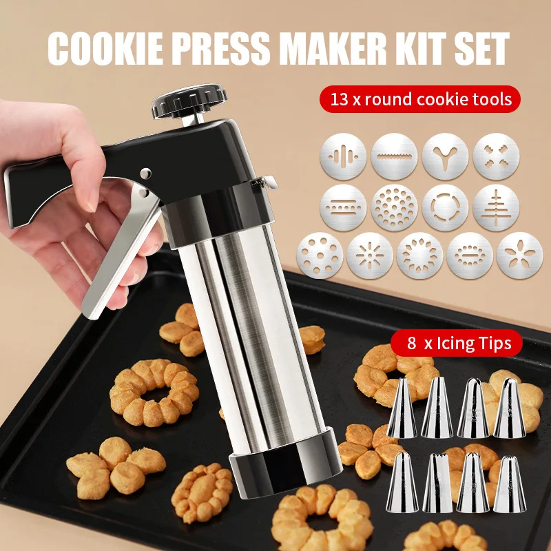 Churros Maker Gun - 13 unids/set DIY Manual molde para