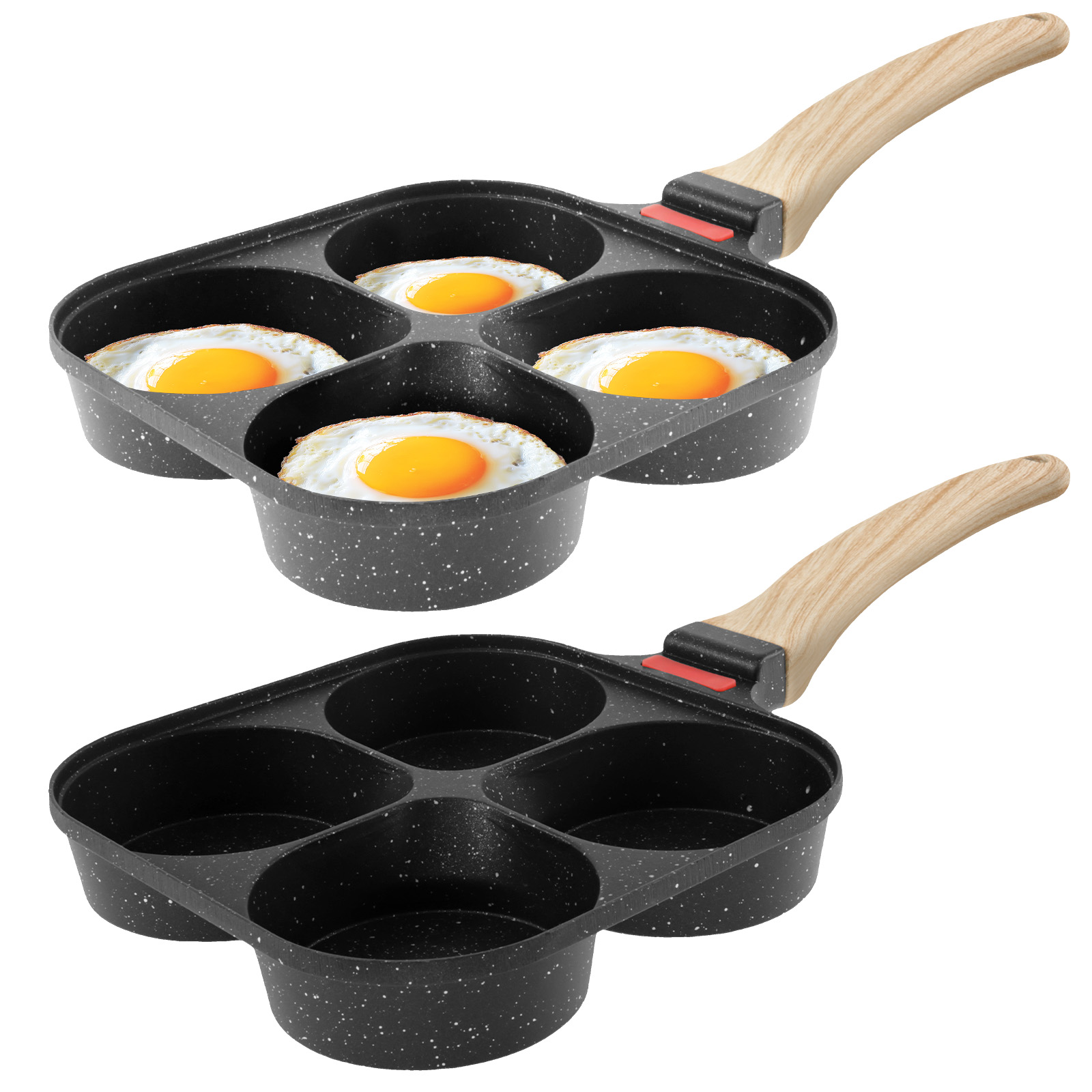 Mini Pancake Griddle - Sartén para huevos Sartenes antiadherentes para
