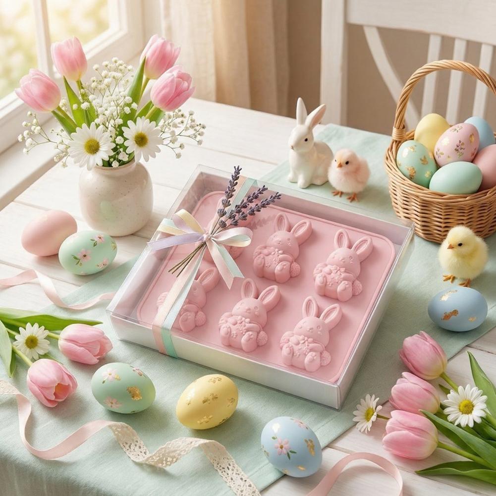 Bunny Cake Mold - Molde de Hielo de Pascua, Juego