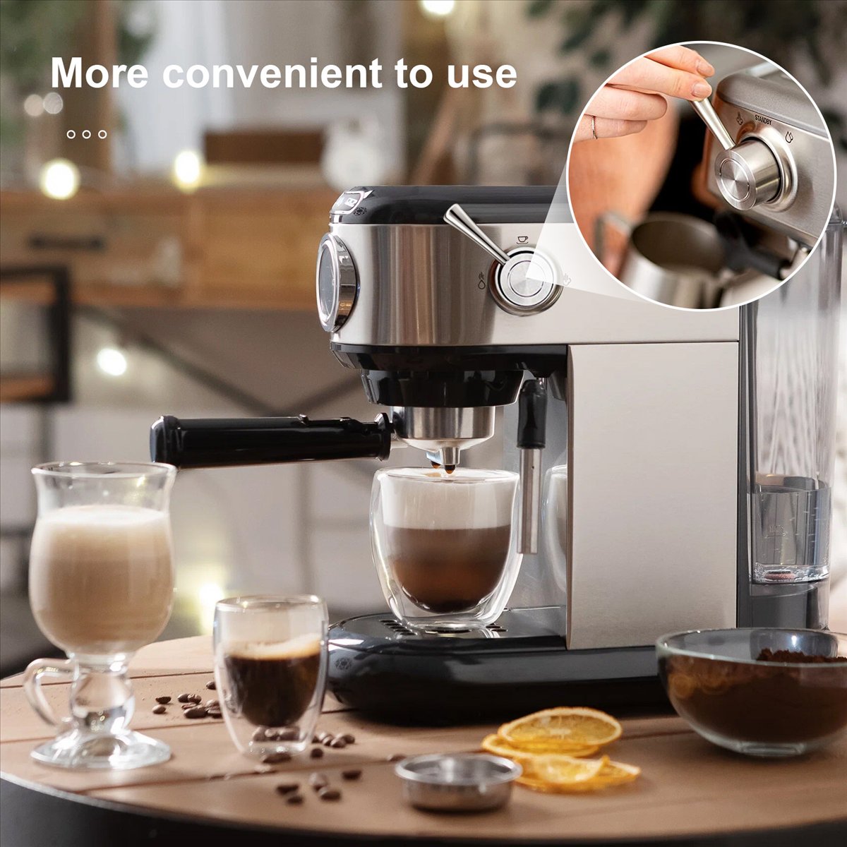 Breville Espresso Barista Express - (A25M) Palanca de Vapor de Repuesto