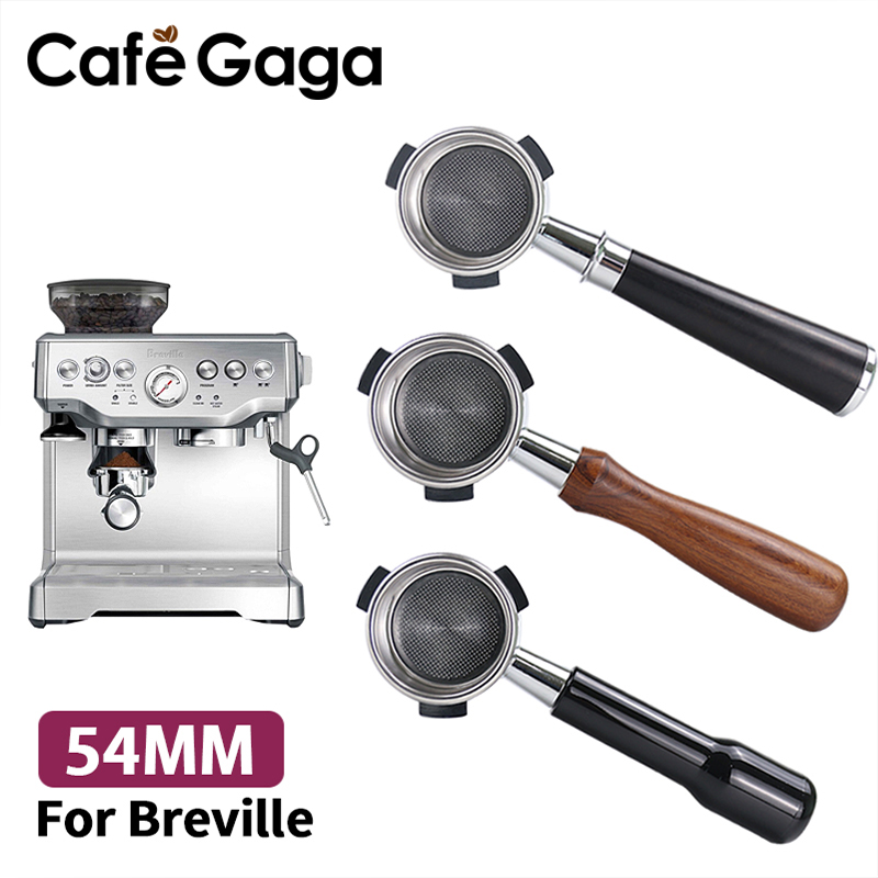 Breville Espresso Bes870 - Portafiltro sin fondo de café de