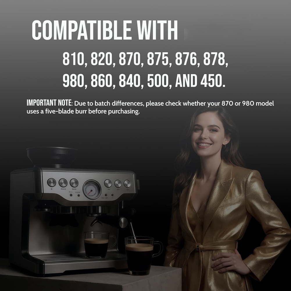Breville Espresso Bes870 - (AIMA) Cuchilla de Repuesto para Molinillo