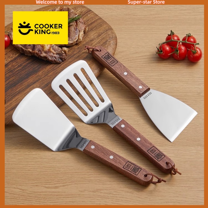 Okonomiyaki Spatula - COOKER KING-espátula y raspador de parrilla