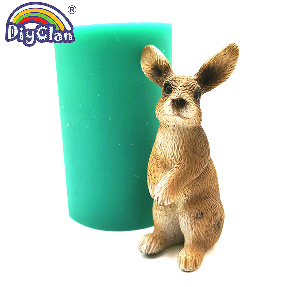 Molde de silicona 3D con forma - Bunny Cake Mold reseña y precio