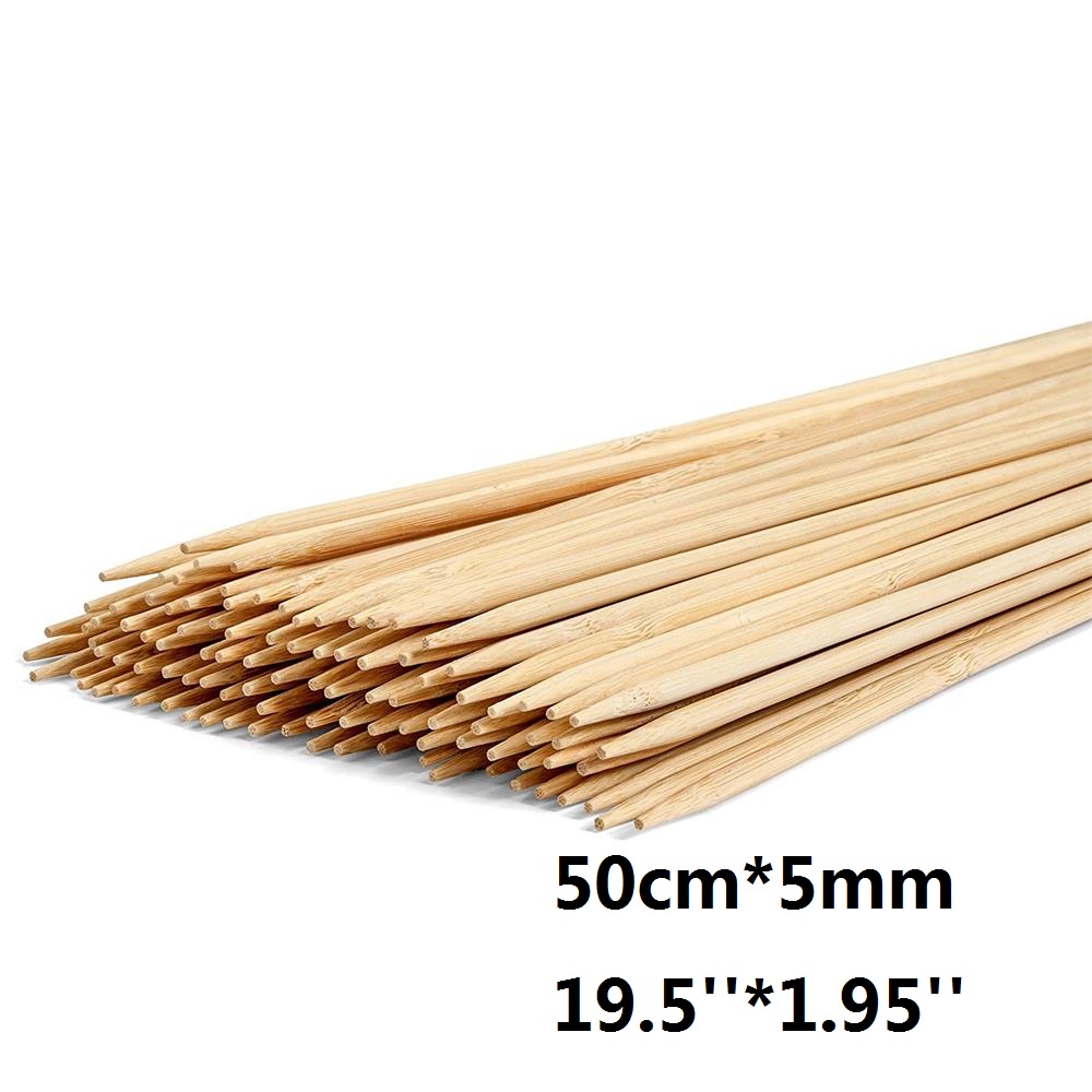 Brochetas de bambú desechables - Corn Dog Stick reseña y precio