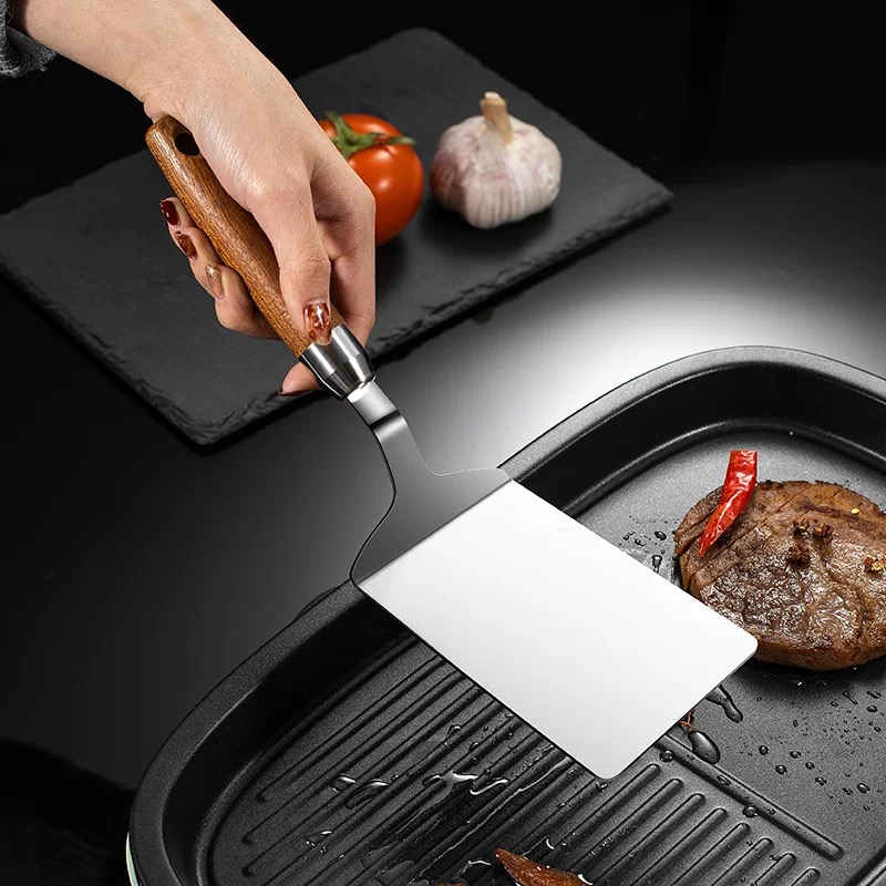Espátula para freír de acero i - Okonomiyaki Spatula reseña y precio