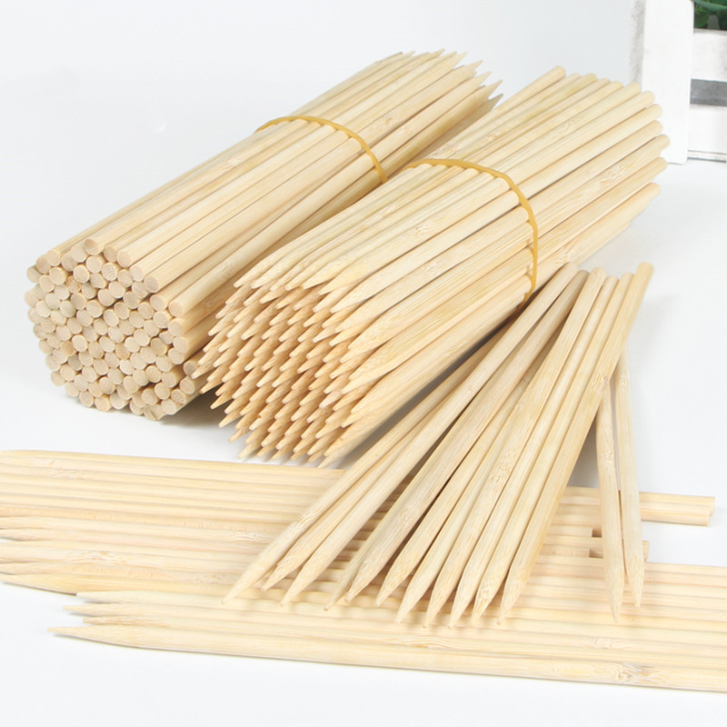 100 Palillos de Bambú Desechab - Corn Dog Stick reseña y precio