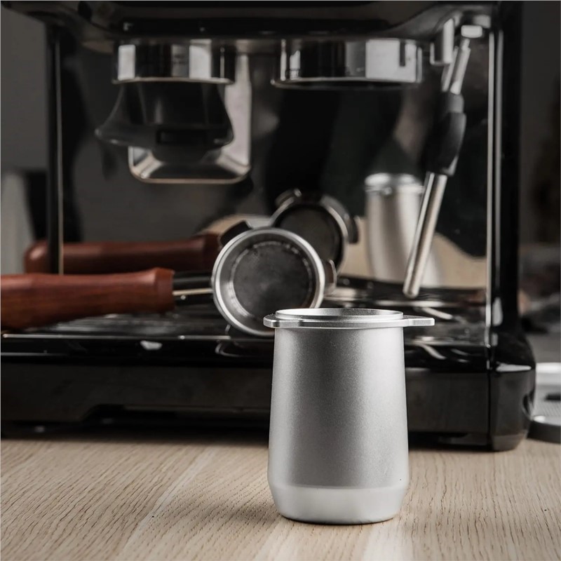 Taza dosificadora de aluminio, - Breville Espresso Barista Express reseña y precio