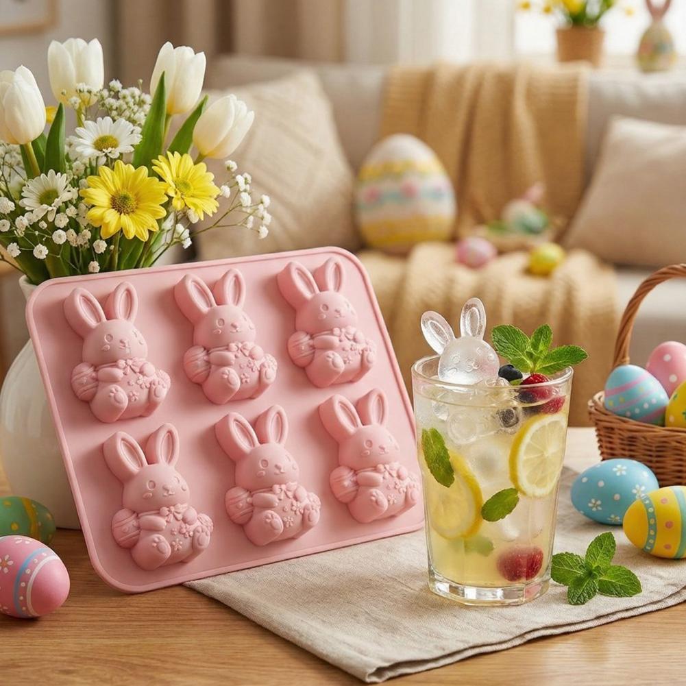 Molde de Hielo de Pascua, Jueg - Bunny Cake Mold reseña y precio