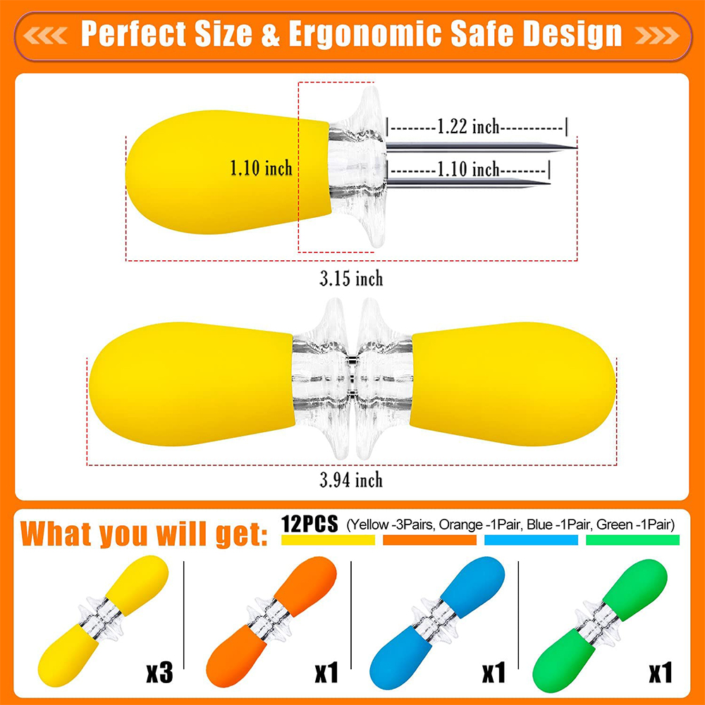 LMETJMA 12 unids/set soportes  - Corn Dog Stick reseña y precio