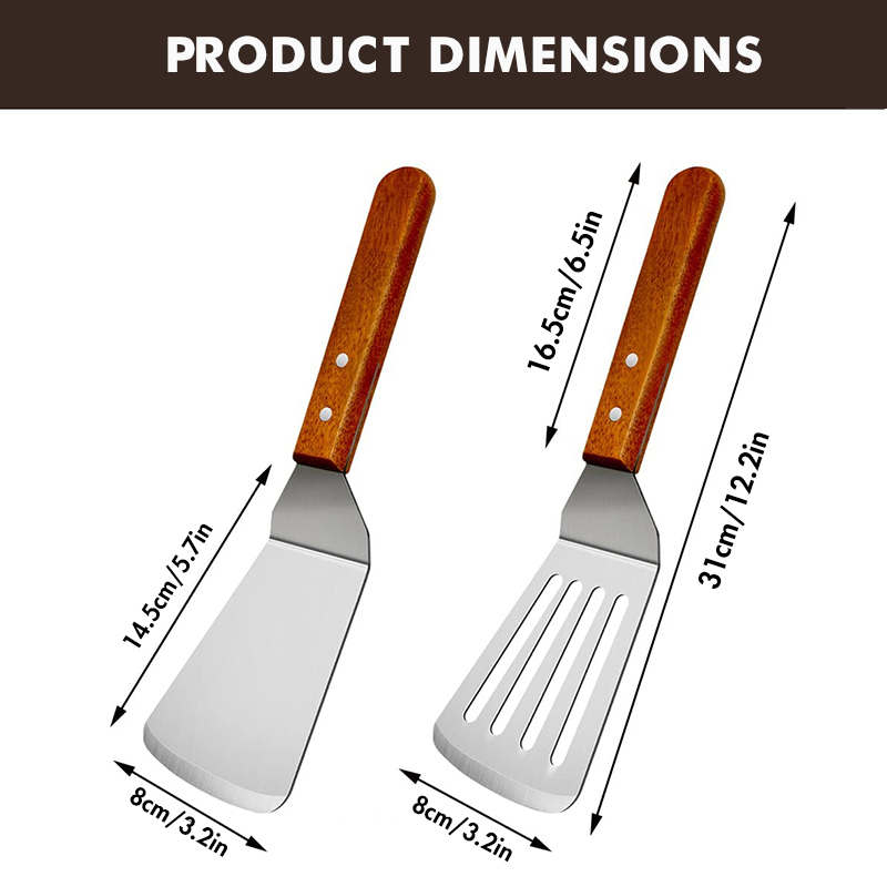 Espátulas de Metal para sartén - Okonomiyaki Spatula reseña y precio