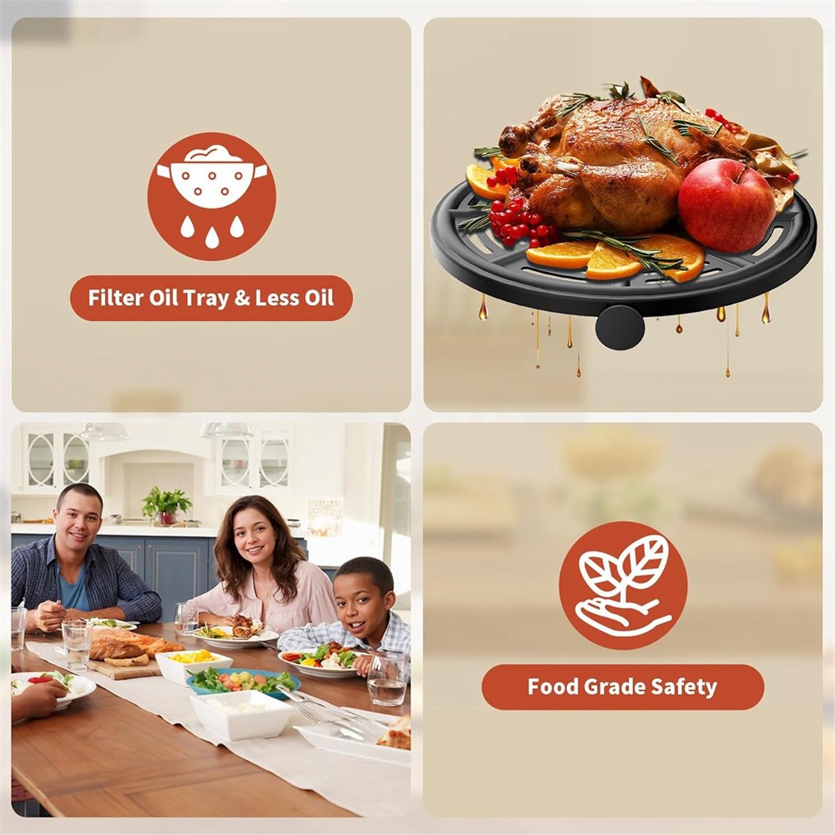 Bandeja de repuesto AS62 para  - Ninja Air Fryer Af101 reseña y precio