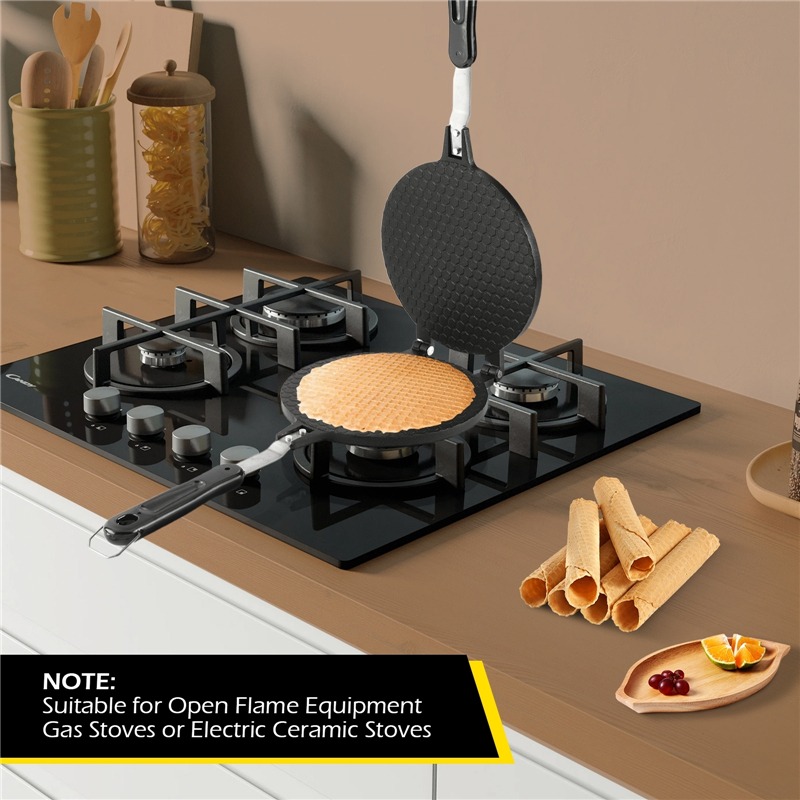 Rollo de huevo antiadherente d - Waffle Cone Maker reseña y precio