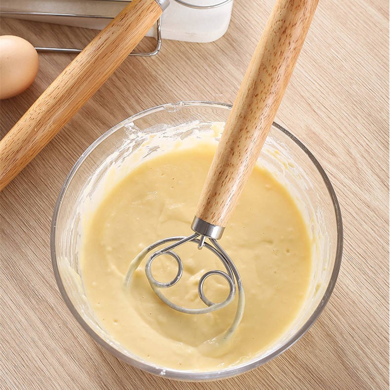 Batidor de masa de acero inoxi - Danish Pancake Pan reseña y precio