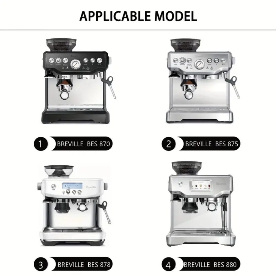 Portafiltro sin fondo de 54mm  - Breville Espresso Bes870 reseña y precio