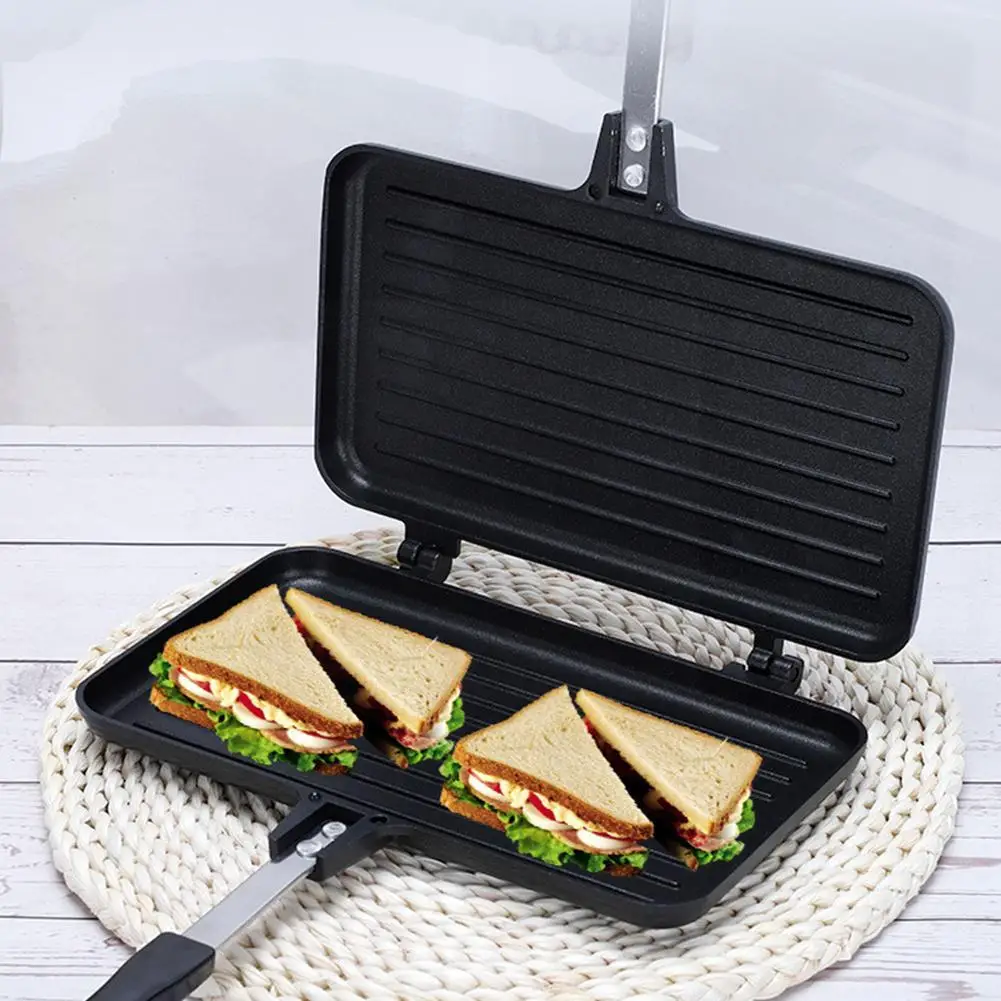 Sartén antiadherente de doble  - Cast Iron Corn reseña y precio