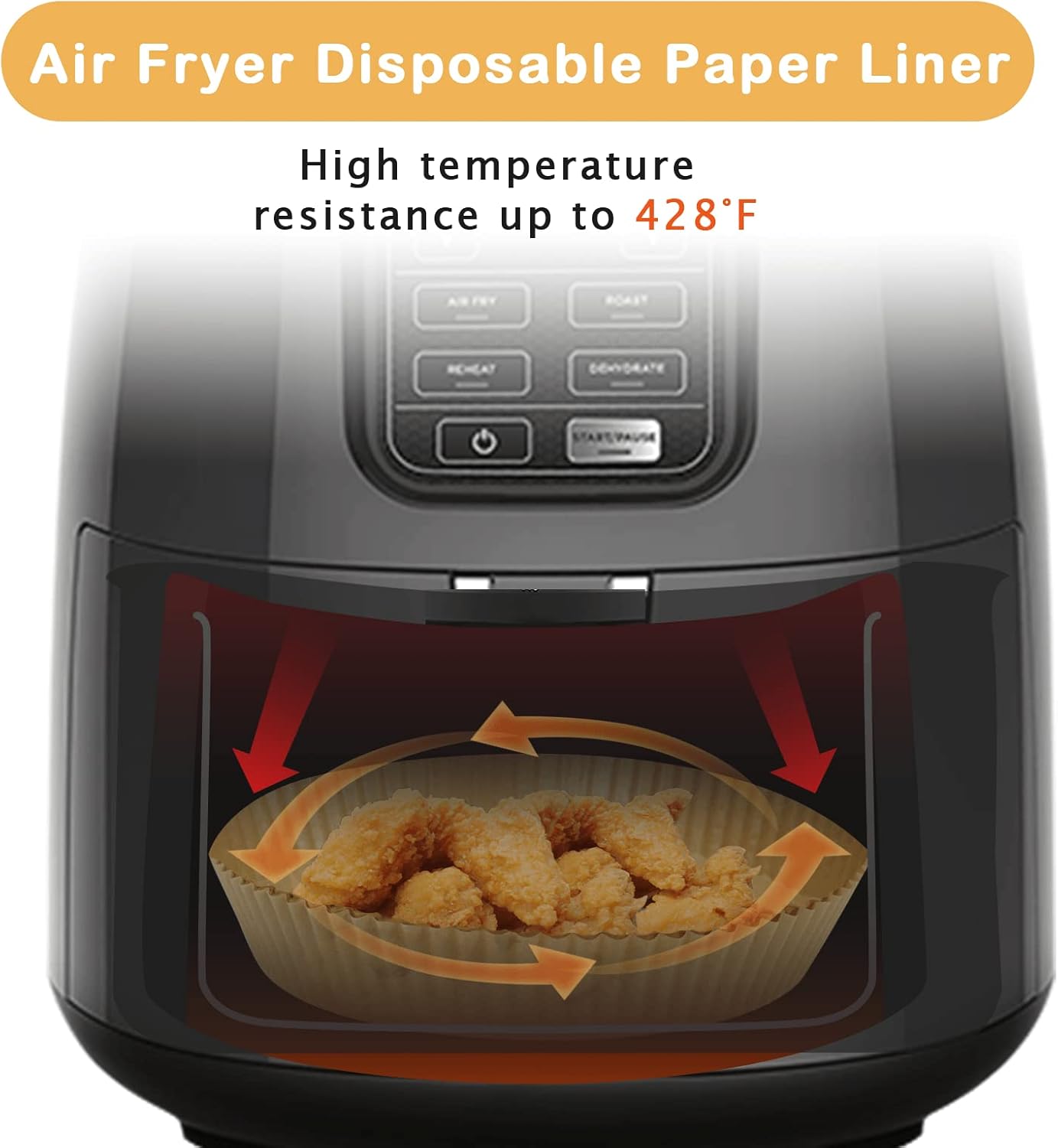 Papel para hornear para freido - Ninja Air Fryer Af101 reseña y precio