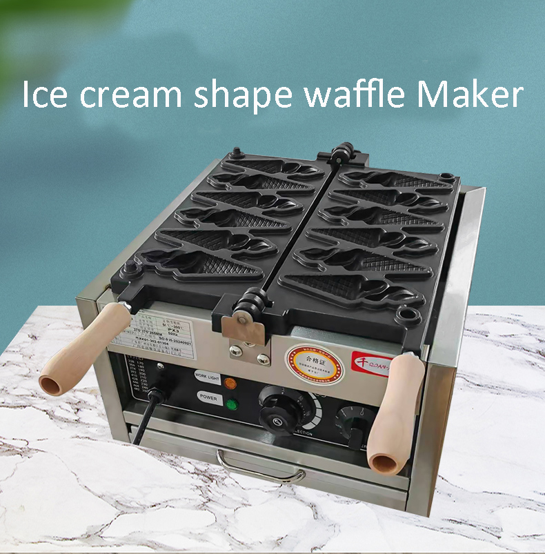 Máquina Eléctrica para Hacer C - Waffle Cone Maker reseña y precio
