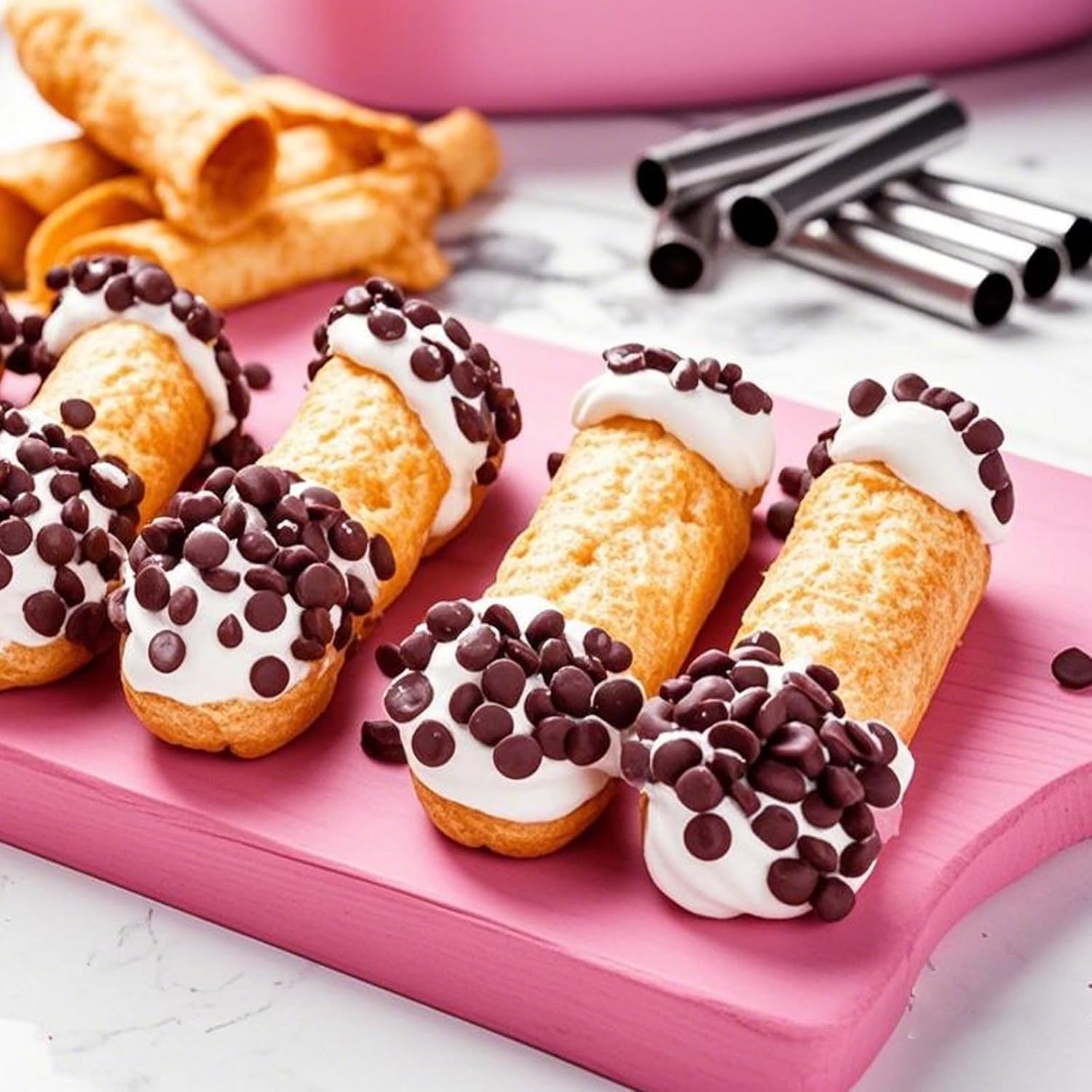 10/20 Tubos para Cannoli, Acer - Danish Pancake Pan reseña y precio