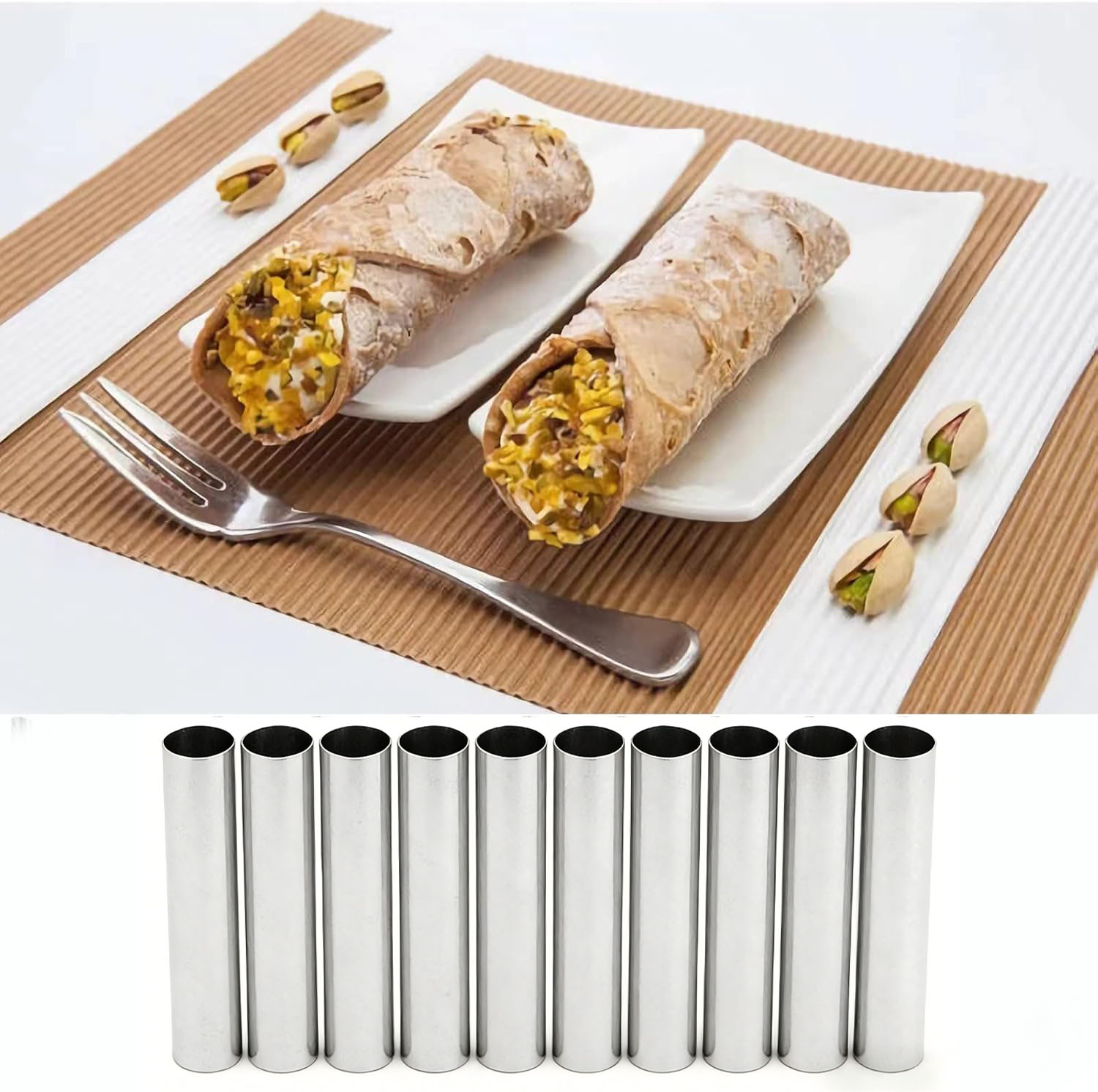 10/20 Tubos para Cannoli, Acer - Danish Pancake Pan reseña y precio