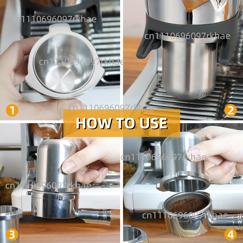 Dosificador de Café de 53.3mm, - Breville Espresso Barista Express reseña y precio