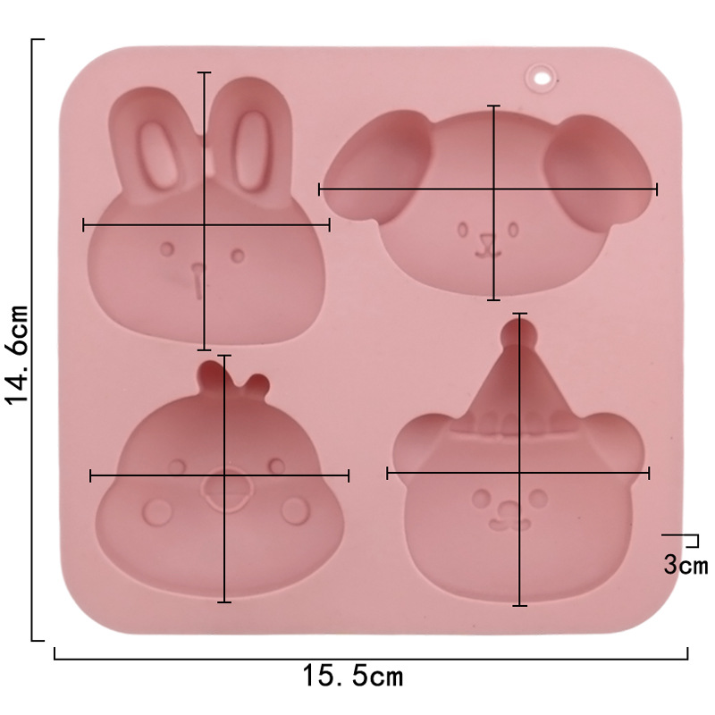 Molde para hornear pasteles de - Bunny Cake Mold reseña y precio