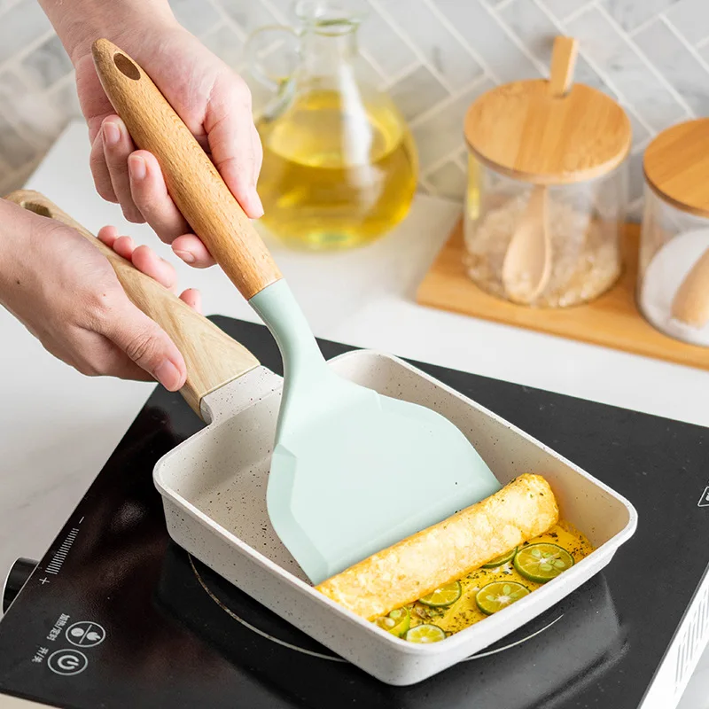 Espátula de silicona de boca a - Okonomiyaki Spatula reseña y precio